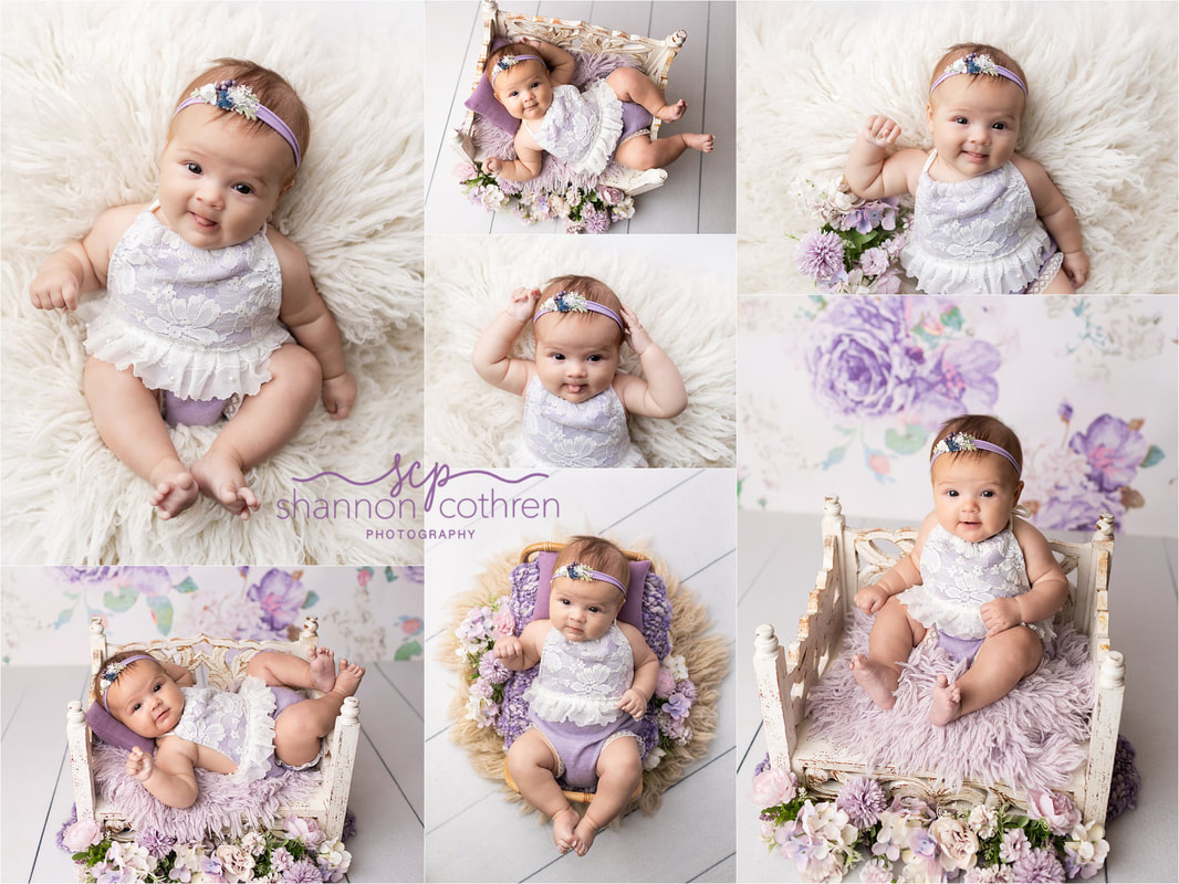 3 month old baby girl, pretty in purple, 3 month old baby, photography session, 3 month photo session