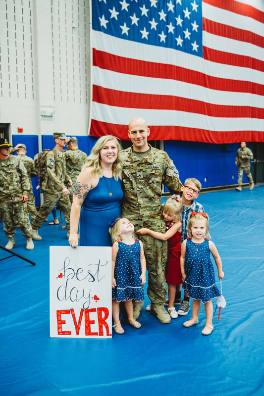 military homecoming, fort sill military homecoming photographer